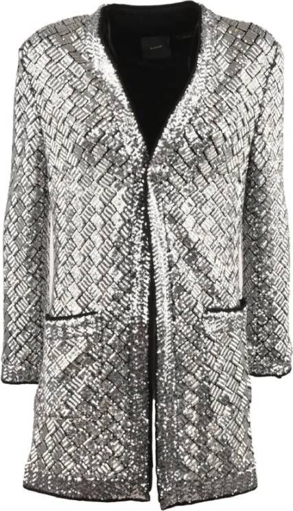 pinko Blazer 1G17Xk Y4Y2 22 , Grijs, Dames