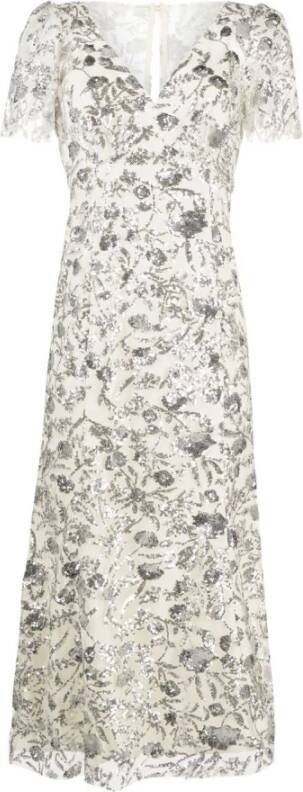 Self Portrait Casual kleedjes Beige Dames