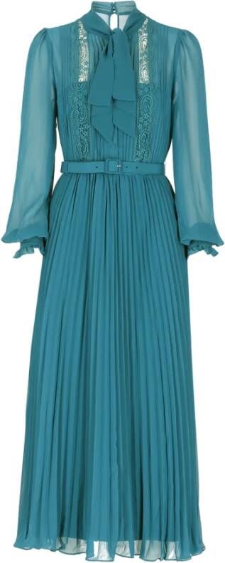 Self Portrait Casual kleedjes Blauw Dames