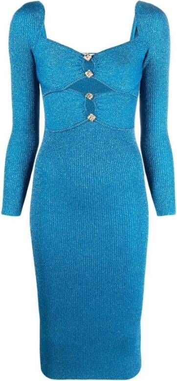 Self Portrait Casual kleedjes Blauw Dames