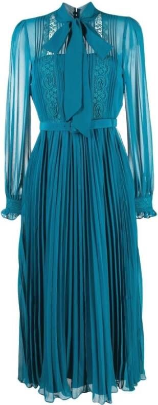 Self Portrait Casual kleedjes Blauw Dames
