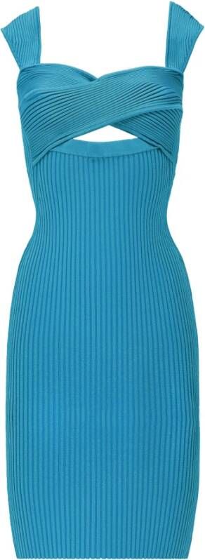 Self Portrait Casual kleedjes Blauw Dames