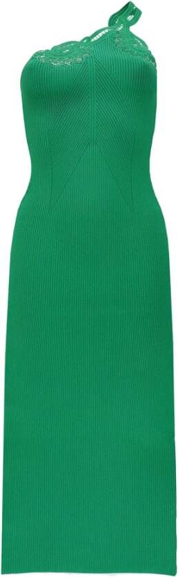 Self Portrait Casual kleedjes Groen Dames