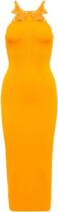 Self Portrait Casual kleedjes Oranje Dames