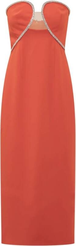 Self Portrait Casual kleedjes Rood Dames