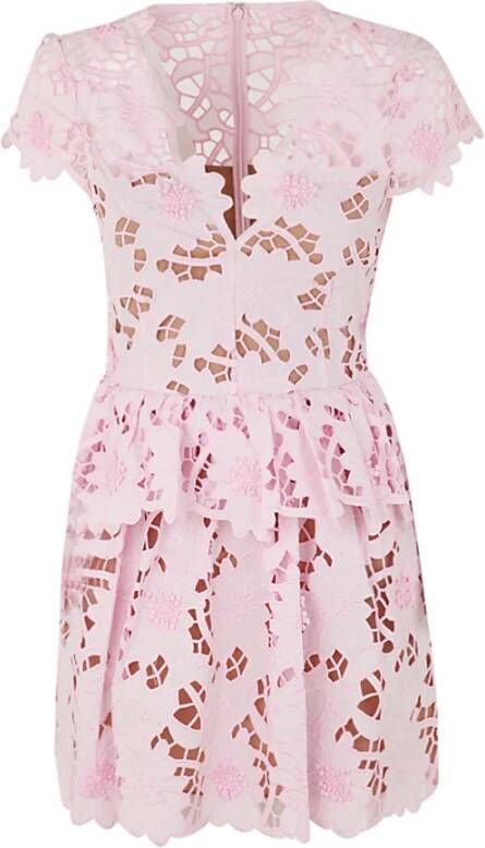 Self Portrait Casual kleedjes Roze Dames