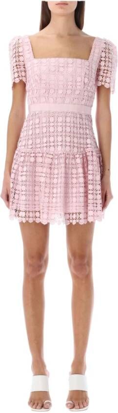 Self Portrait Casual kleedjes Roze Dames