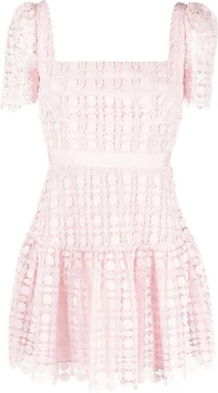 Self Portrait Casual kleedjes Roze Dames