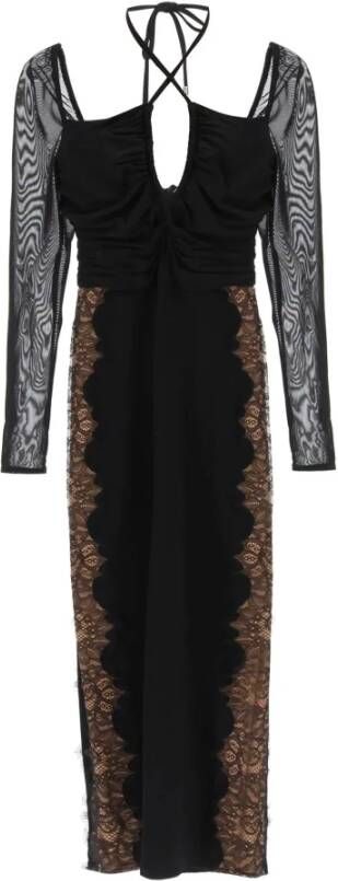 Self Portrait Casual kleedjes Zwart Dames