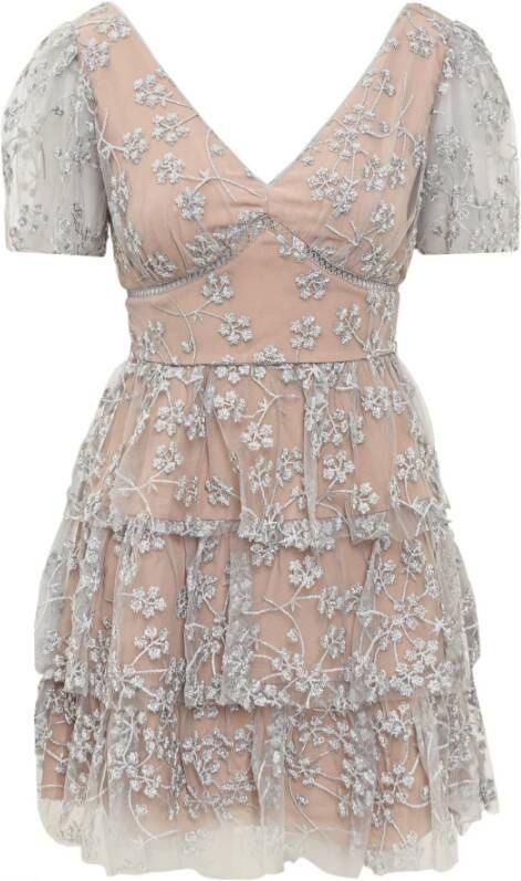 Self Portrait Feestkleedjes Grijs Dames