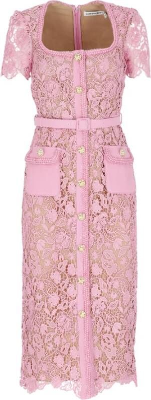 Self Portrait Casual kleedjes Roze Dames