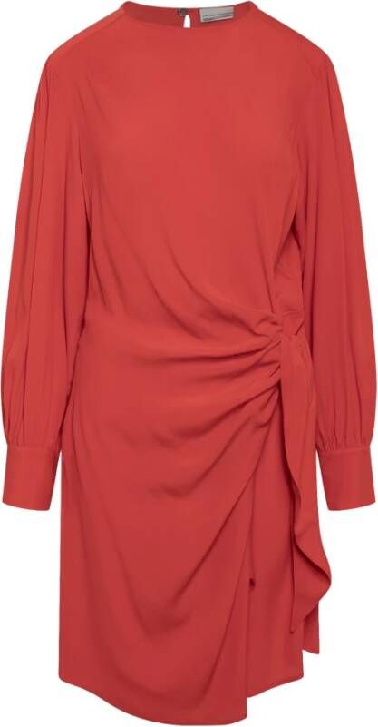 Semicouture Casual kleedjes Rood Dames