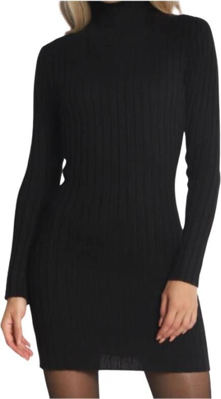 Silvian Heach Gebreide jurken , Zwart, Dames