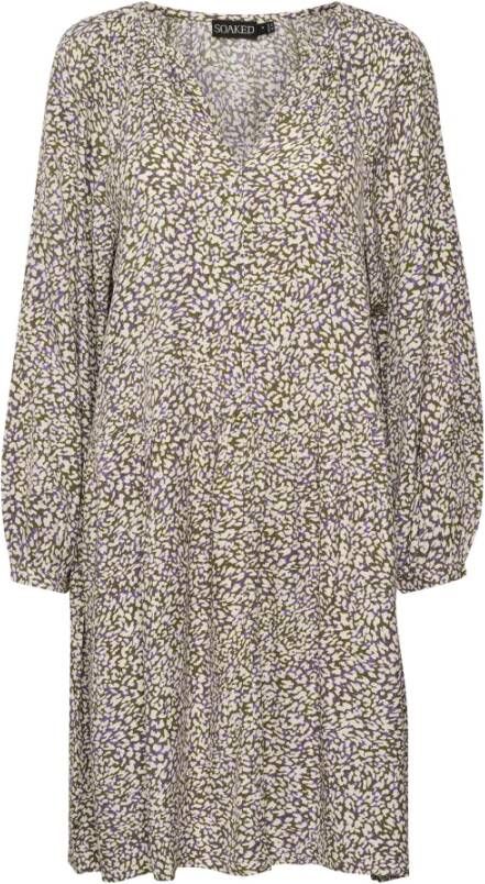 Soaked in Luxury Casual kleedjes Beige Dames