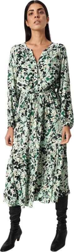 Soaked in Luxury Casual kleedjes Groen Dames