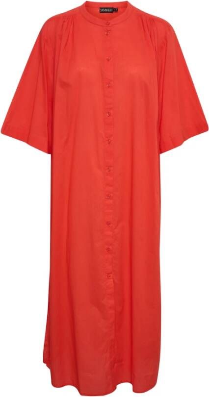 Soaked in Luxury Casual kleedjes Oranje Dames