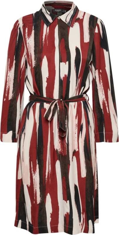 Soaked in Luxury Casual kleedjes Rood Dames