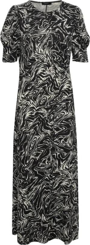 Soaked in Luxury Maxi kleedjes Zwart Dames