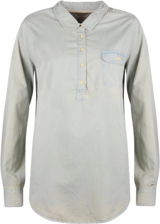 Tommy Hilfiger Longsleeve shirts Groen Dames