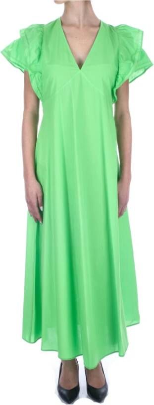 Tommy Hilfiger Maxi kleedjes Groen Dames