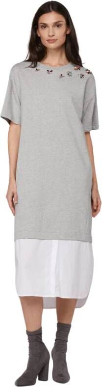 Twinset Casual kleedjes Grijs Dames