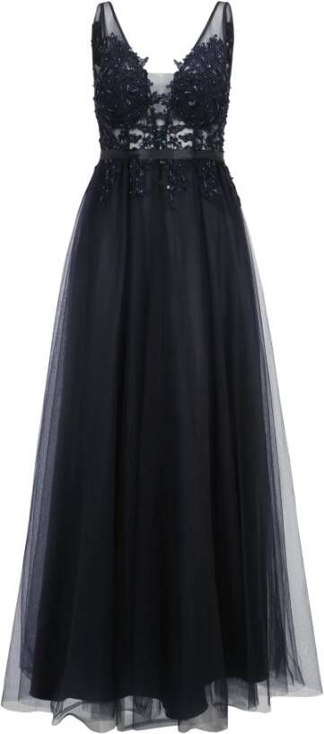 Vera Mont Gelegenheid jurken , Blauw, Dames