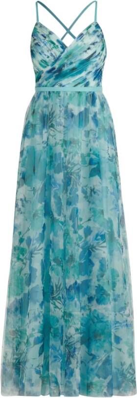 Vera Mont Kleedjes Blauw Dames