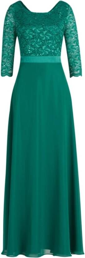 Vera Mont Kleedjes Groen Dames