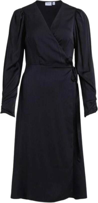 Vila Casual kleedjes Zwart Dames