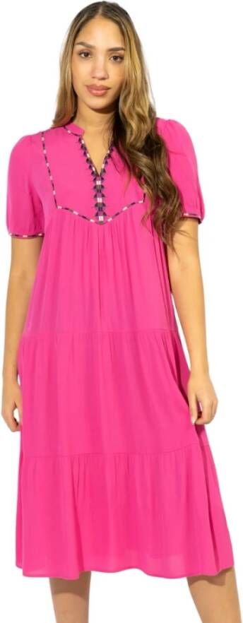 BA&SH Zomerkleedjes Roze Dames