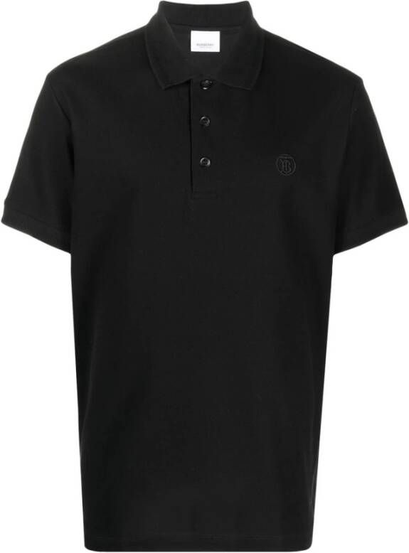 Burberry Polo Shirts , Zwart, Heren