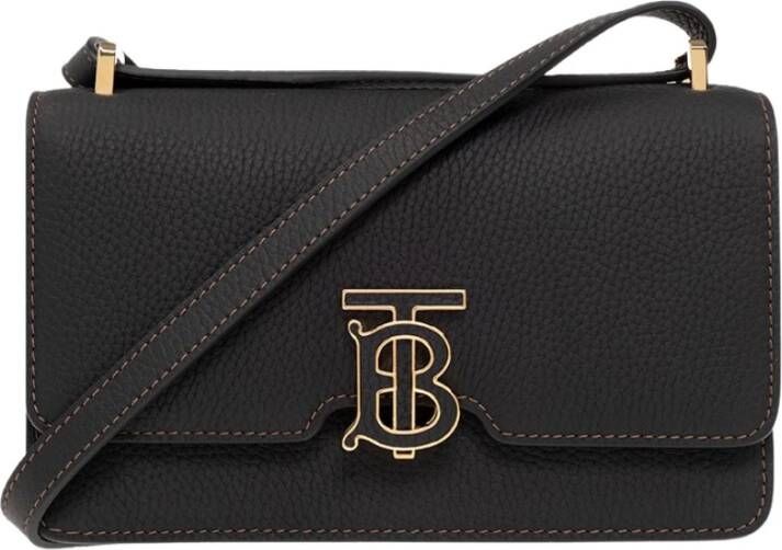 Burberry TB Mini shoulder bag , Zwart, Dames