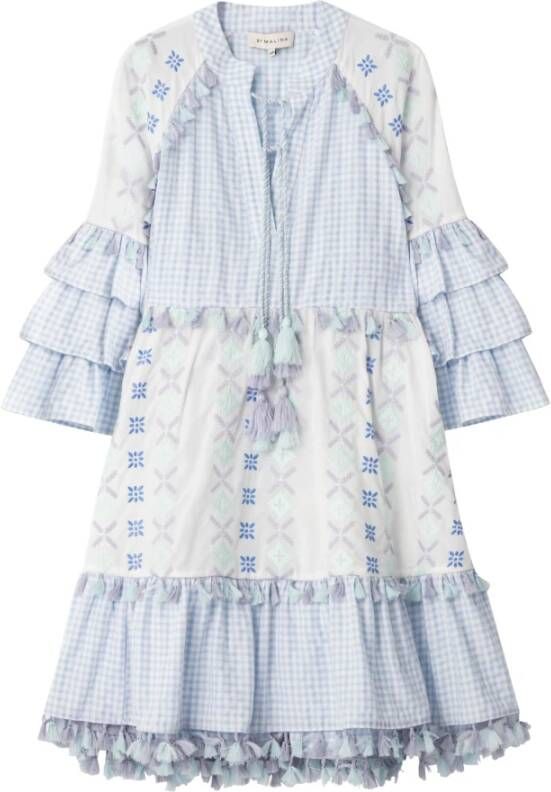 By Malina Zomerkleedjes Blauw Dames