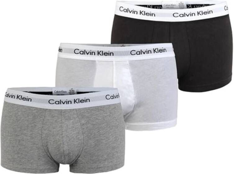 Calvin Klein 3 pack kofferbak , Grijs, Heren