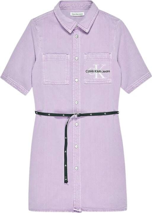 Calvin klein Jeans Kleedjes Roze Dames