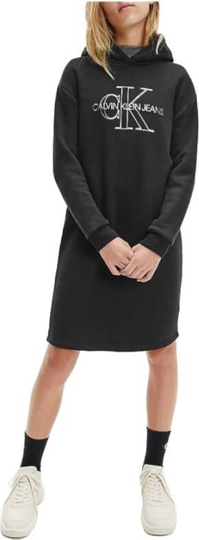 Calvin Klein Kleed monogram sweatshirt , Zwart, Dames