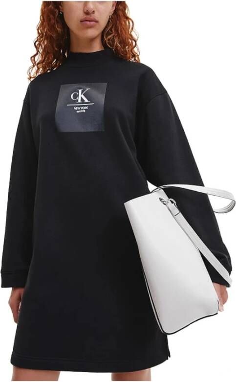 Calvin Klein Casual kleedjes Zwart Dames