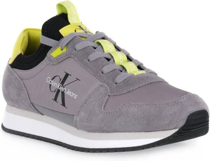 Calvin Klein Sneakers Grijs Heren