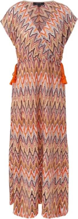comma Casual kleedjes Oranje Dames