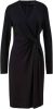 Comma Jerseyjurk Jersey jurk in wikkel look online kopen