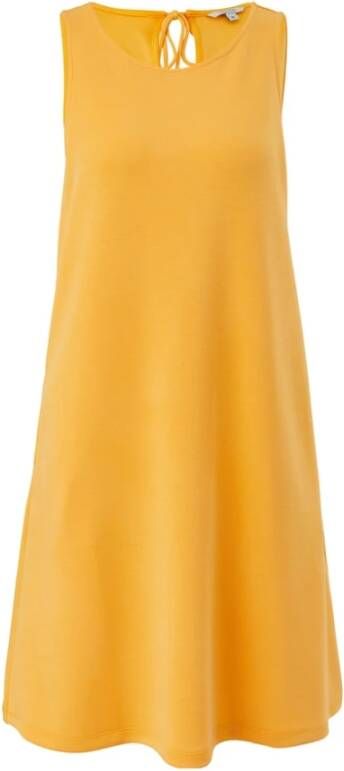 comma Casual kleedjes Oranje Dames