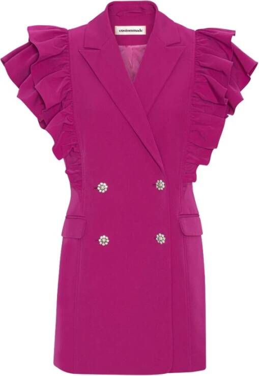 Custommade Kobane jurk , Roze, Dames