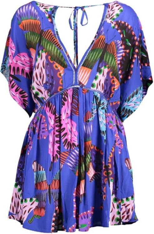 Desigual Tunieken Blauw Dames
