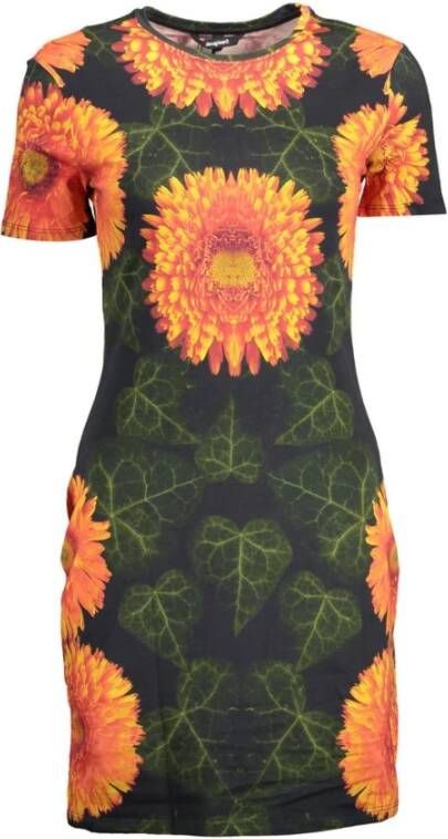 Desigual Casual kleedjes Groen Dames