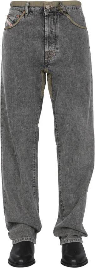 Diesel Losse spijkerbroek , Grijs, Heren
