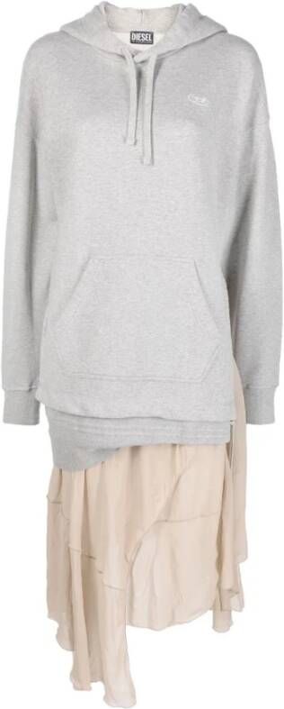 Diesel Casual kleedjes Grijs Dames