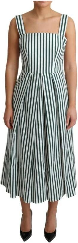 Dolce & Gabbana A lijnjurk , Groen, Dames