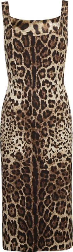 Dolce & Gabbana Casual kleedjes Bruin Dames