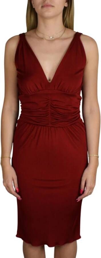 Dolce & Gabbana Jurk , Rood, Dames