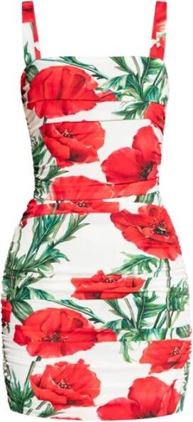 Dolce & Gabbana Casual kleedjes Rood Dames